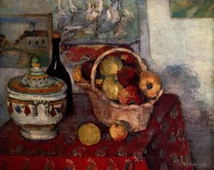 Paul Cezanne Werk - Stillleben mit Suppenterrine 1884
