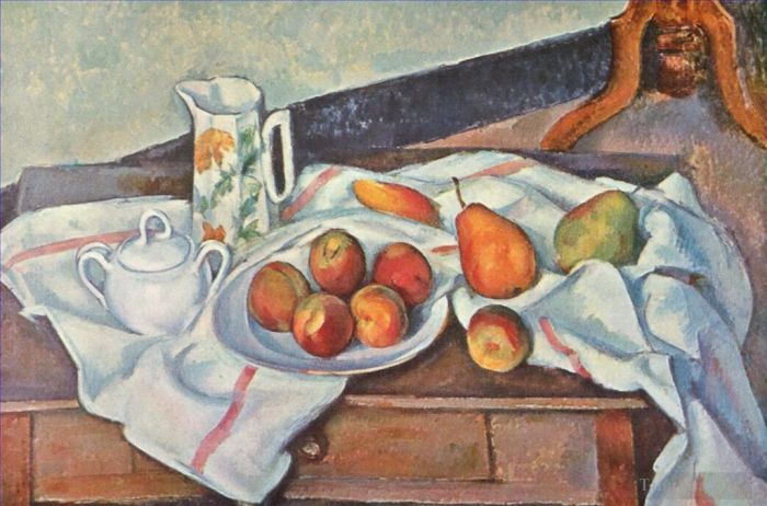 Paul Cezanne Ölgemälde - Stillleben mit Zucker