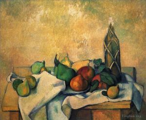 Paul Cezanne Werk - Stillleben-Flasche Rum