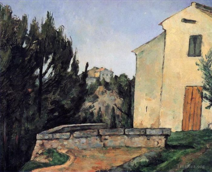Paul Cezanne Ölgemälde - Das verlassene Haus