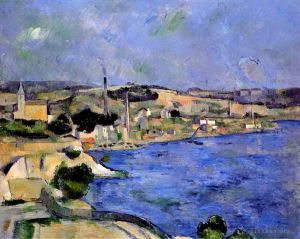 Paul Cezanne Werk - Die Bucht von l'Estaque und Saint Henri
