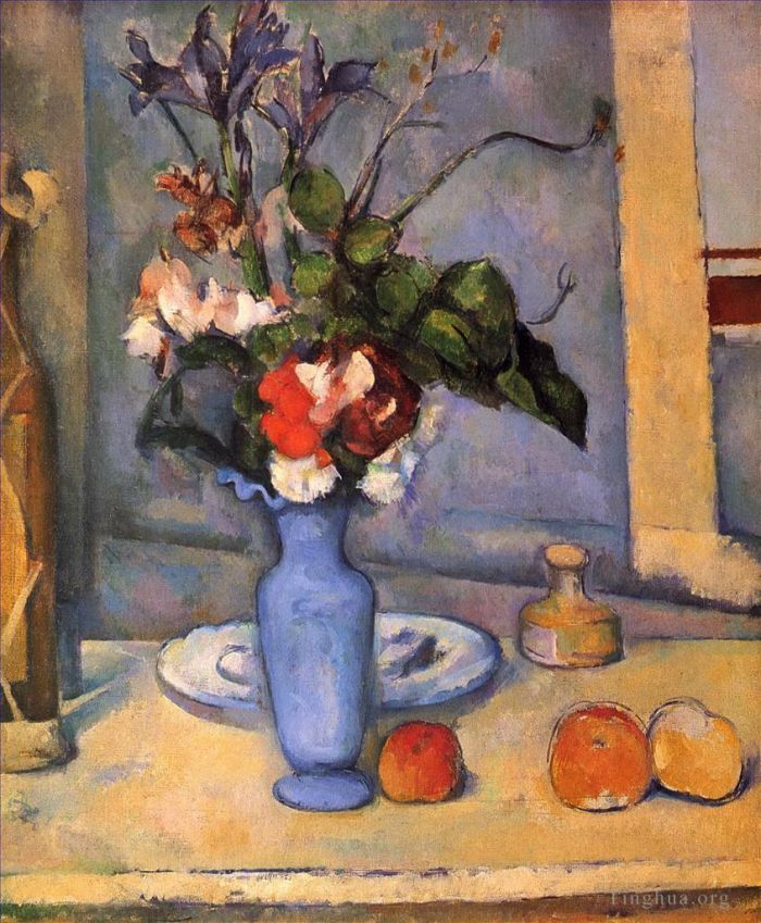 Paul Cezanne Ölgemälde - Die blaue Vase