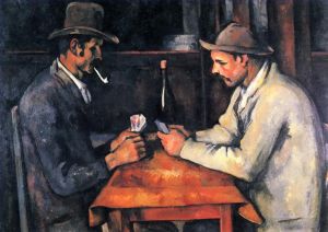 Paul Cezanne Werk - Die Kartenspieler 2