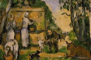 Paul Cezanne Werk - Der Brunnen
