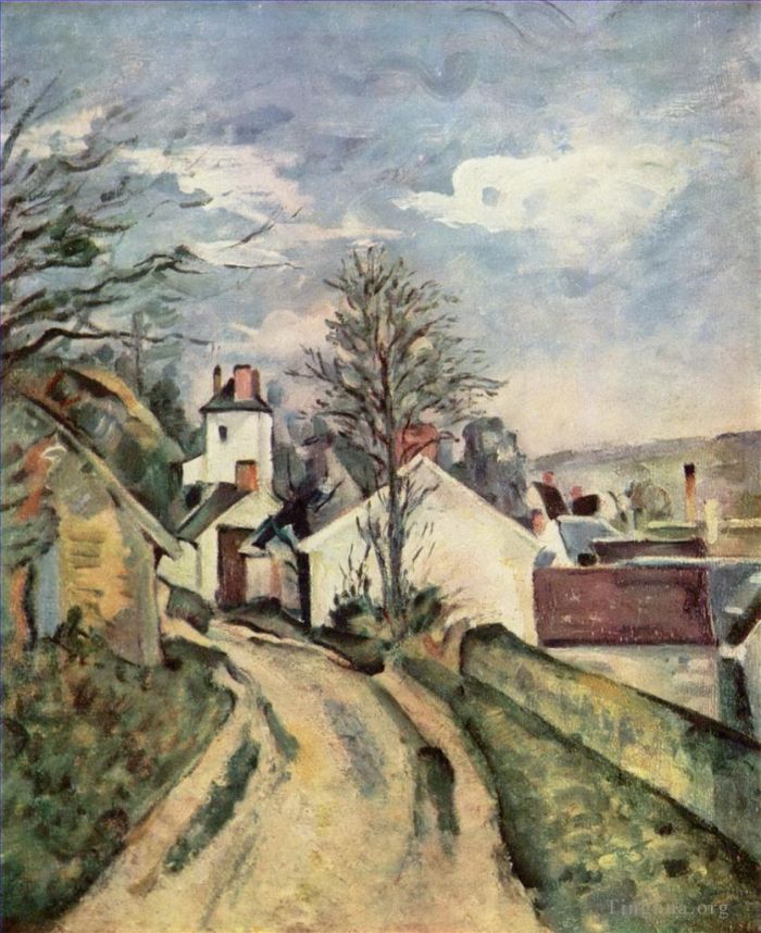 Paul Cezanne Ölgemälde - Das Haus von Dr. Gached in Auvers