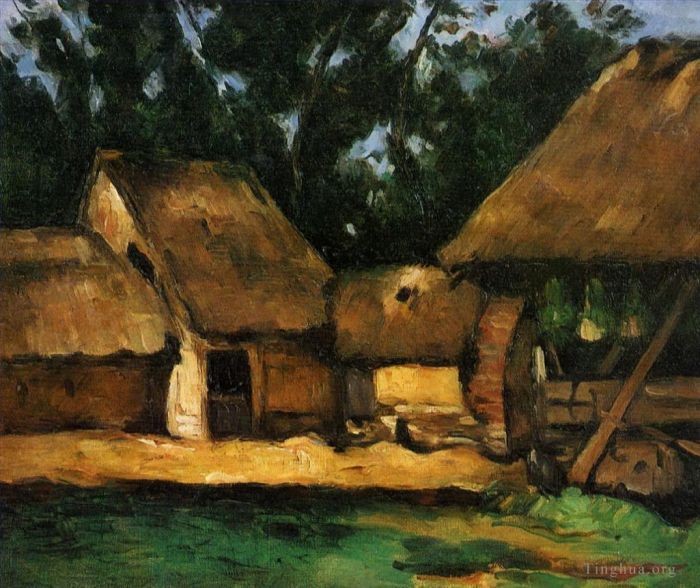 Paul Cezanne Ölgemälde - Die Ölmühle