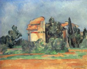 Paul Cezanne Werk - Der Taubenturm in Bellevue