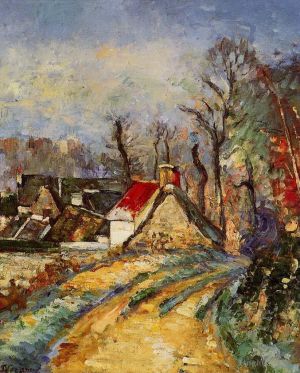Paul Cezanne Werk - Die Wende in der Straße bei Auvers