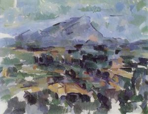 Paul Cezanne Werk - Mont Sainte Victoire 1906