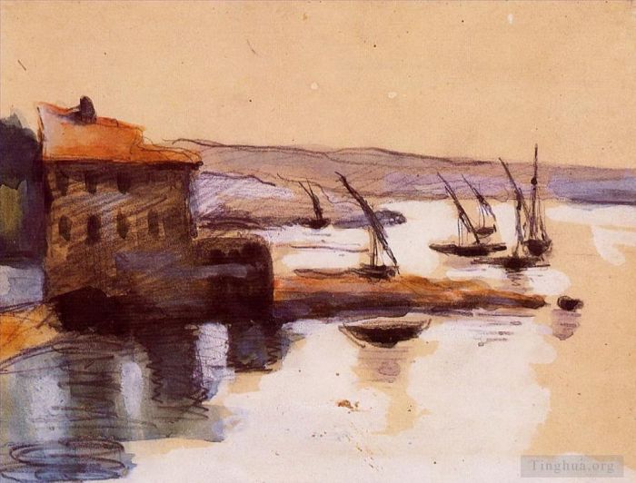 Paul Cezanne Andere Malerei - Meereslandschaft