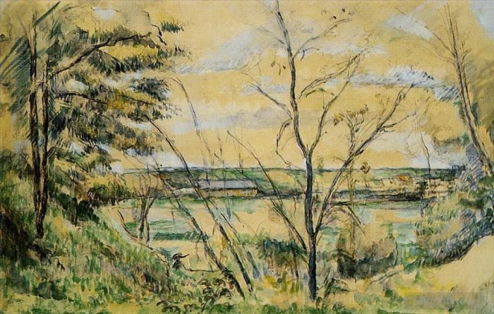 Paul Cezanne Andere Malerei - Das Oise-Tal