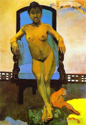 Paul Gauguin Werk - Aita Tamari vahina Judith te Parari Annah die Javanerin