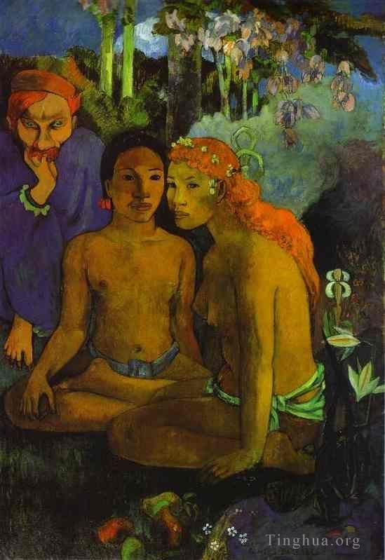Paul Gauguin Ölgemälde - Barbarische Geschichten