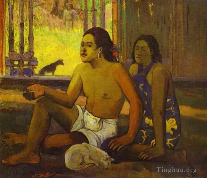 Paul Gauguin Ölgemälde - Eiaha Ohipa funktioniert nicht