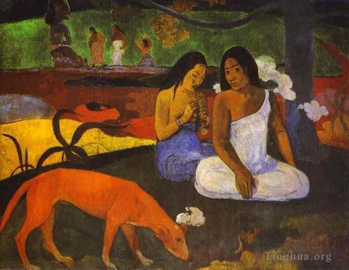 Paul Gauguin Ölgemälde - Joyeusete Arearea