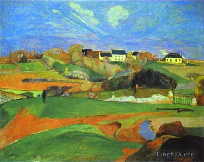 Paul Gauguin Ölgemälde - Landschaft