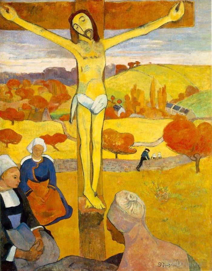 Paul Gauguin Ölgemälde - Le Christ jaune Der gelbe Christus