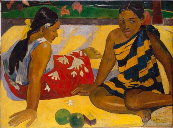 Paul Gauguin Ölgemälde - Parau Api Was ist neu?
