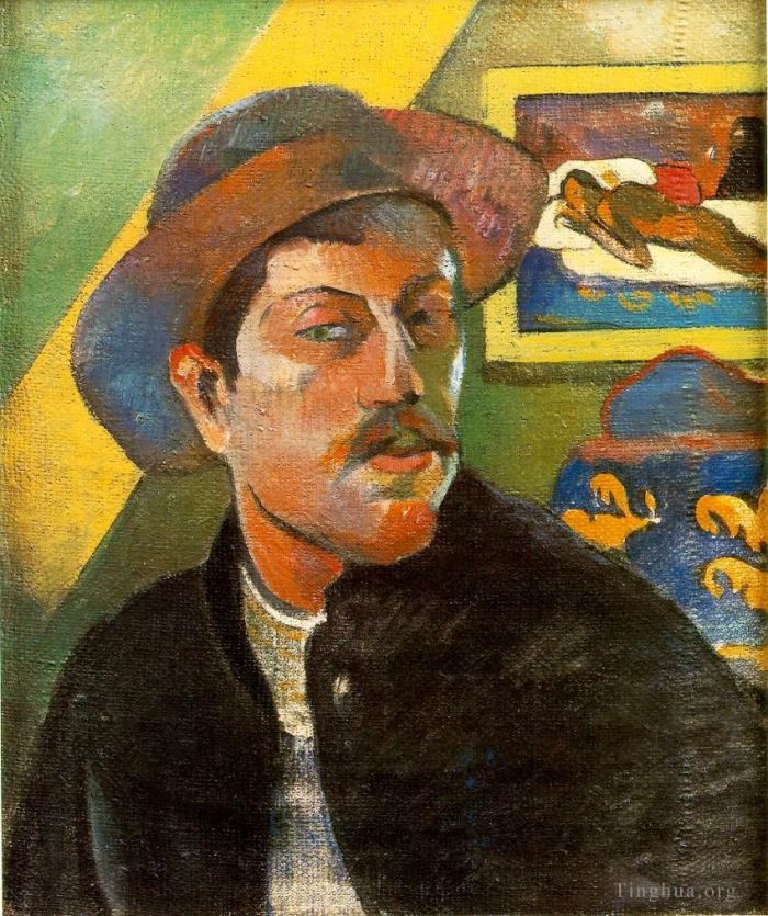 Paul Gauguin Ölgemälde - Portrait de l artiste Selbstportraitc