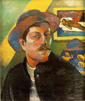 Paul Gauguin Werk - Portrait de l artiste Selbstportraitc