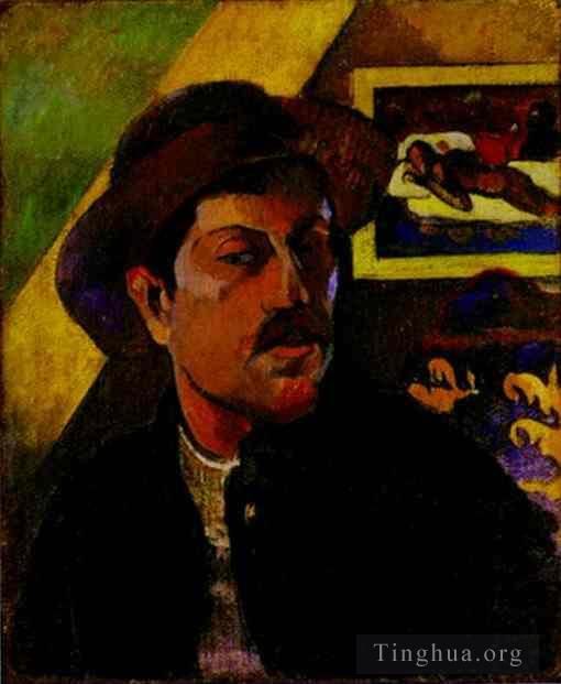Paul Gauguin Ölgemälde - Selbstporträt um 1894