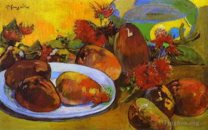 Paul Gauguin Ölgemälde - Stillleben mit Mangos