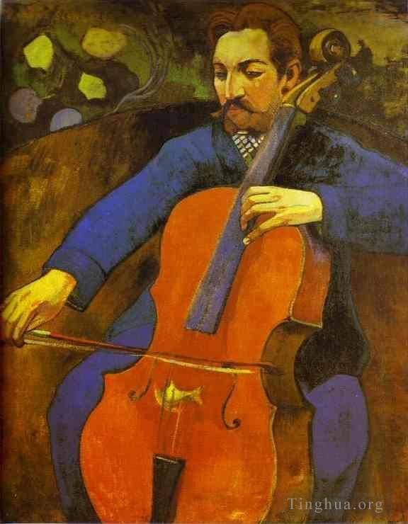 Paul Gauguin Ölgemälde - Das Cellistenporträt von Upaupa Scheklud