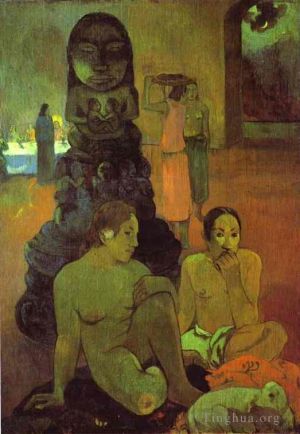 Paul Gauguin Werk - Der große Buddha