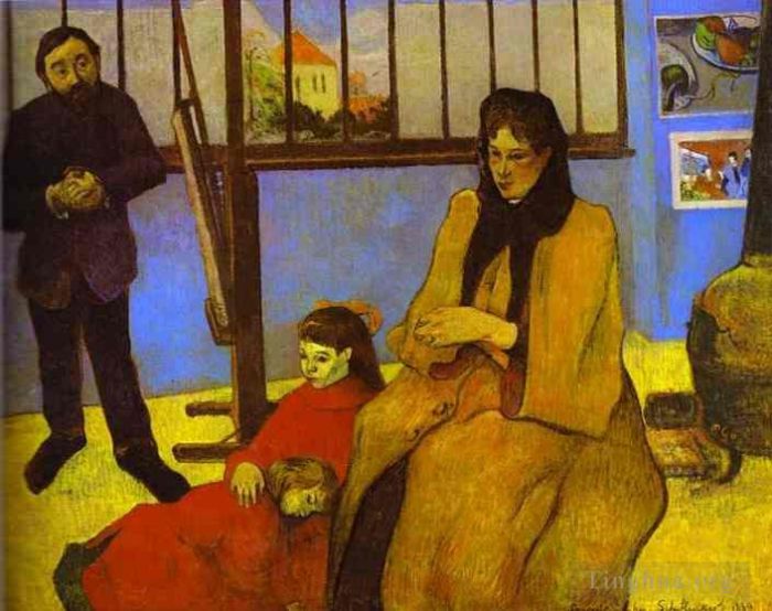 Paul Gauguin Ölgemälde - Die Familie Schuffenecker
