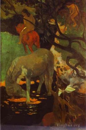 Paul Gauguin Werk - Das weiße Pferd
