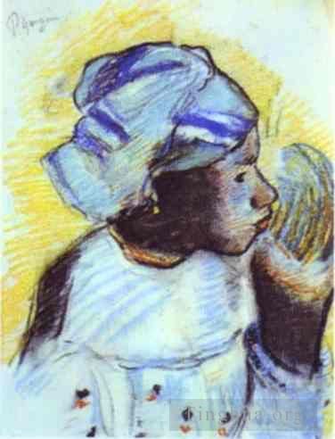 Paul Gauguin Andere Malerei - Kopf einer Negerin