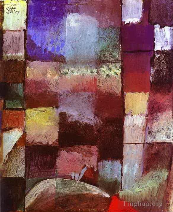 Paul Klee Ölgemälde - Hamamet