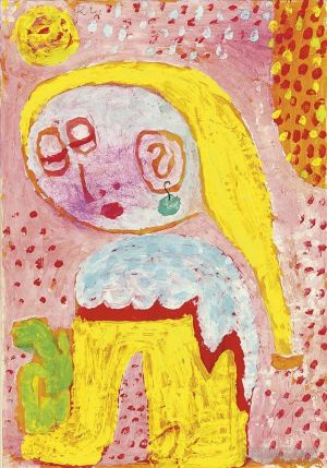 Paul Klee Werk - Magdalena vor dem Konverter