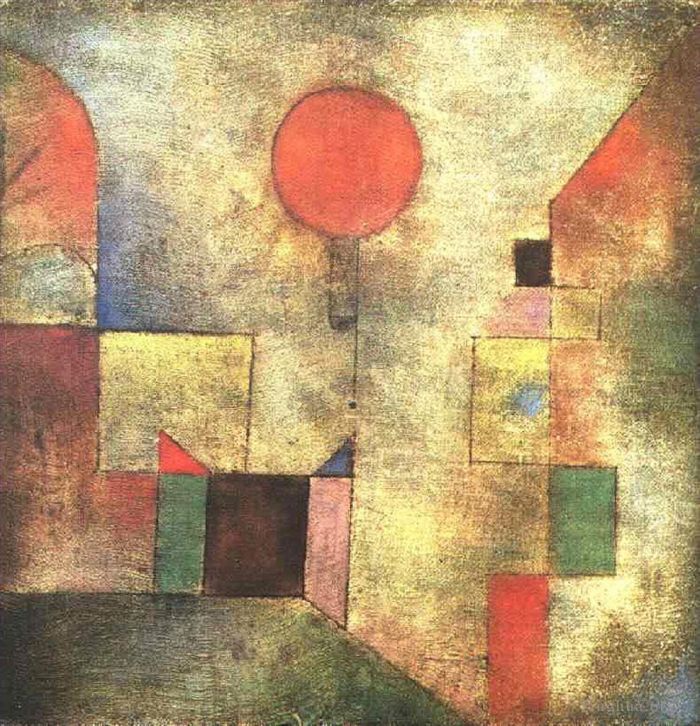 Paul Klee Ölgemälde - Roter Ballon