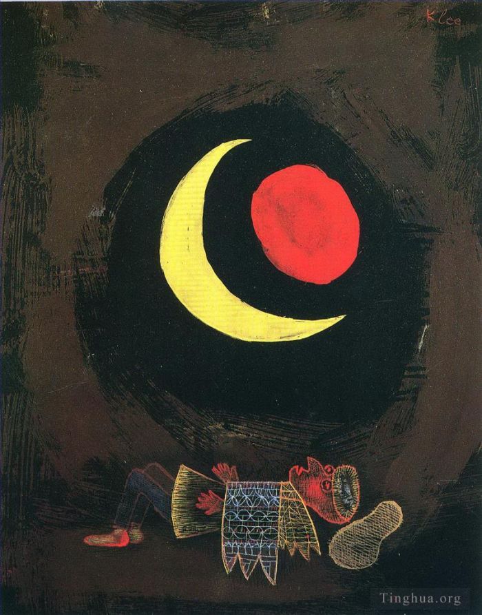 Paul Klee Ölgemälde - Starker Traum