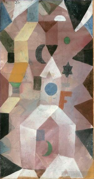 Paul Klee Werk - Die Kapelle