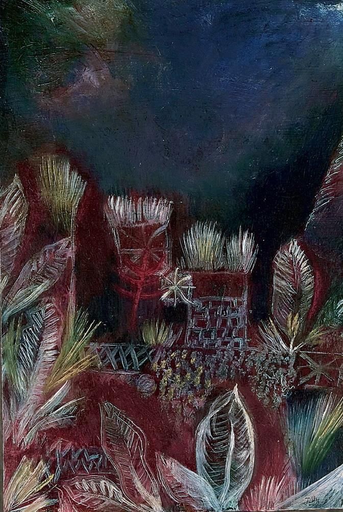 Paul Klee Ölgemälde - Tropische Dämmerung