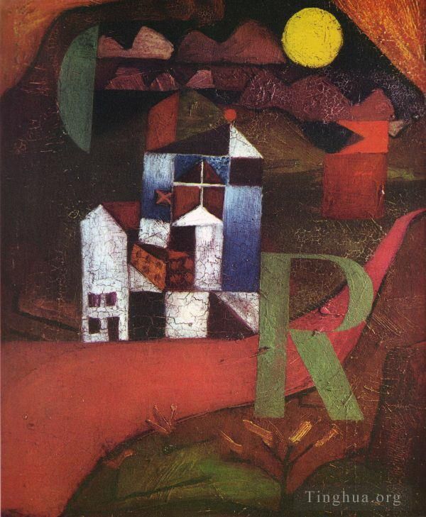 Paul Klee Ölgemälde - Villa R