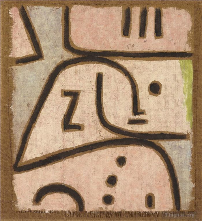 Paul Klee Ölgemälde - WI In Memoriam
