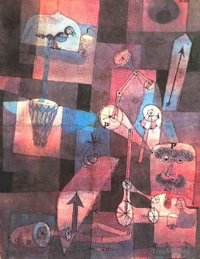 Paul Klee Andere Malerei - Analyse diverser Perverser