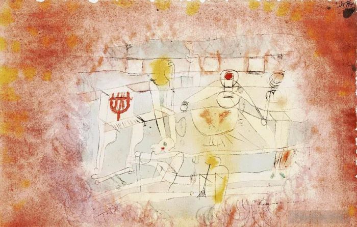Paul Klee Andere Malerei - Schlechte Band