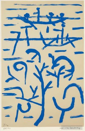 Paul Klee Werk - Boote in der Flut