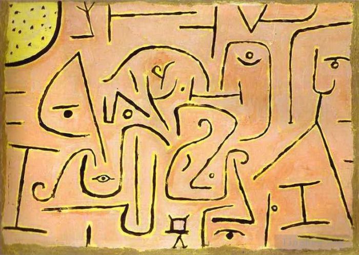 Paul Klee Andere Malerei - Betrachtung