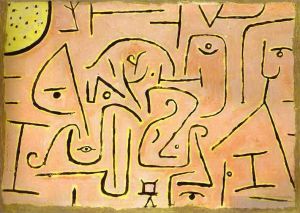 Paul Klee Werk - Betrachtung