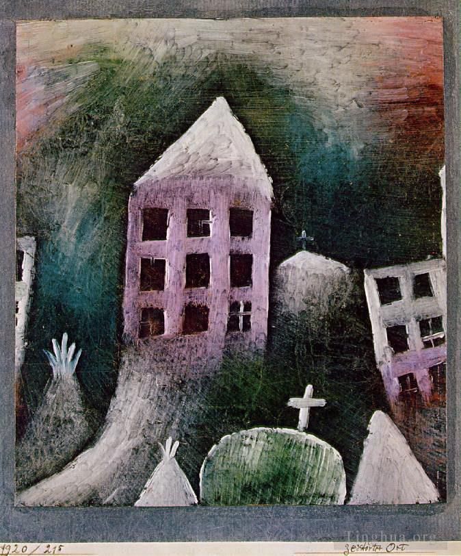Paul Klee Andere Malerei - Zerstörter Ort