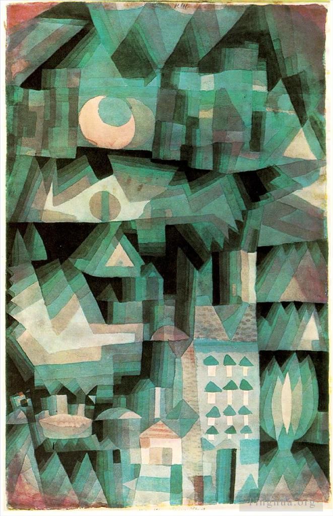 Paul Klee Andere Malerei - Traumstadt