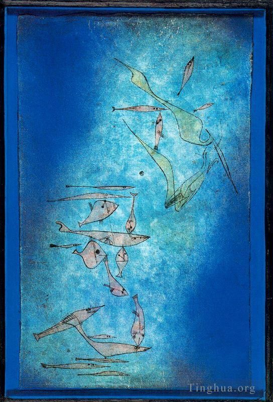 Paul Klee Andere Malerei - Fischbild