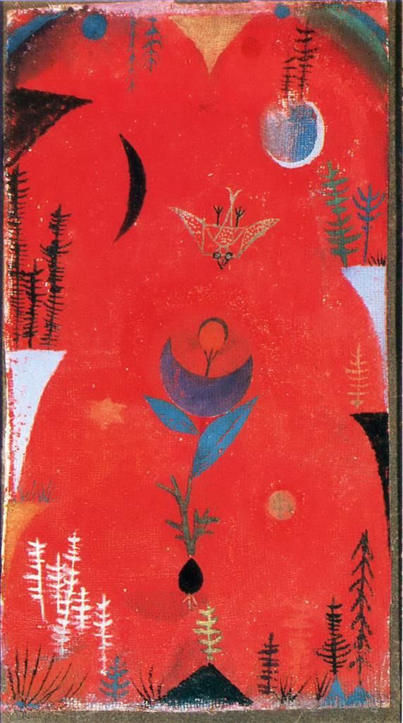 Paul Klee Andere Malerei - Blumenmythos