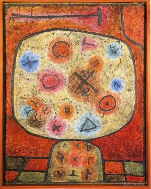 Paul Klee Werk - Blumen in Stein