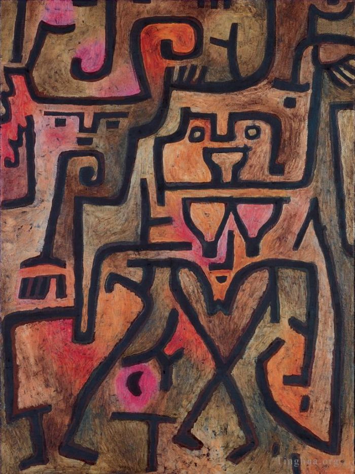Paul Klee Andere Malerei - Waldhexe